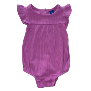 ⭐Old Navy Baby Girls Ruffle Sleeve Bubble Romper 0–3 Months⭐